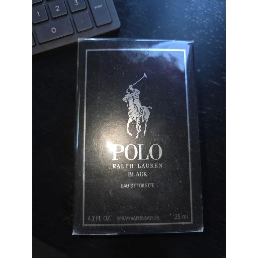 Polo Ralph Lauren Black 4.2 oz 125ml Men's NEW